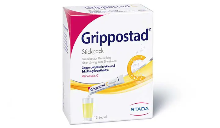 Grippostad C Stickpack Verpackung