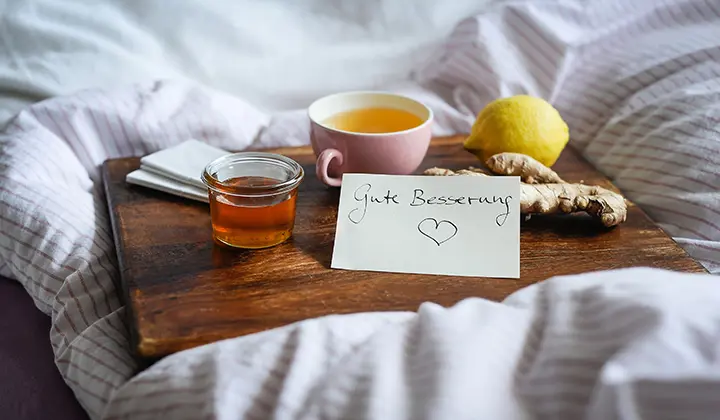 Ingwertee bei Blähbauch 