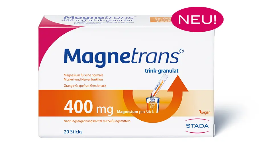 Produktpackung Magnetrans® 400 mg trink-granulat
